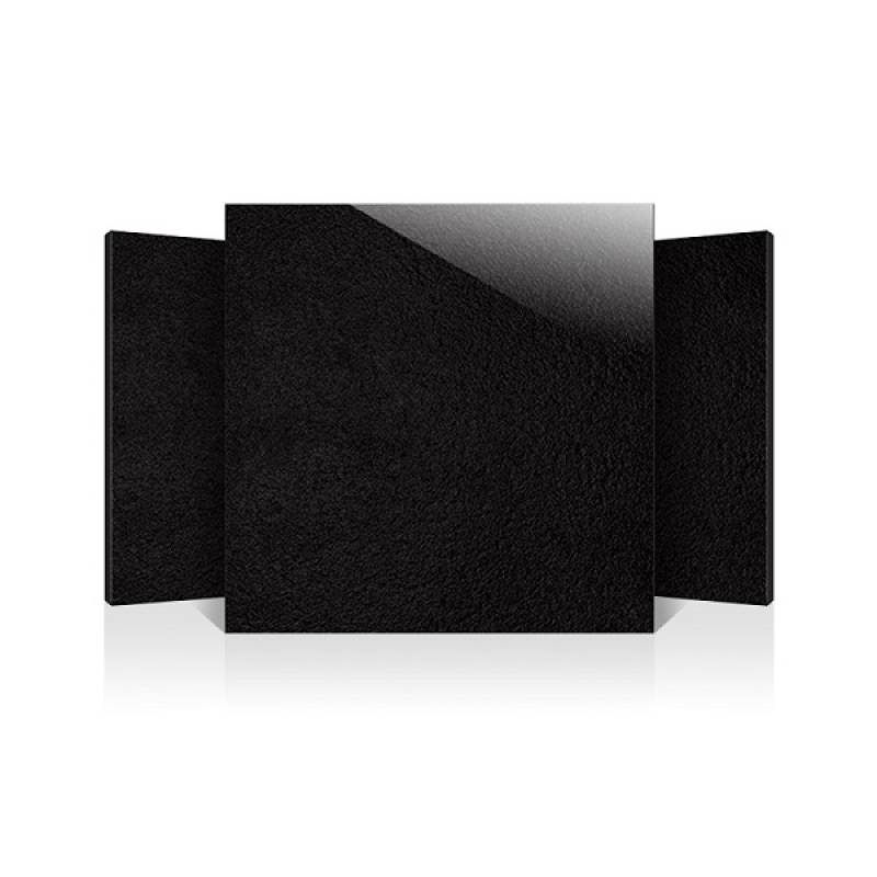 Gạch men bóng lát sàn màu đen 600x600mm AK6001 