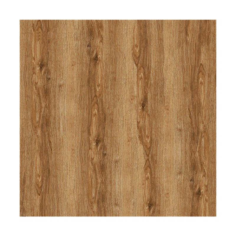 Gạch men lát sàn hiện đại 600x600mm B6017 màu nâu gỗ