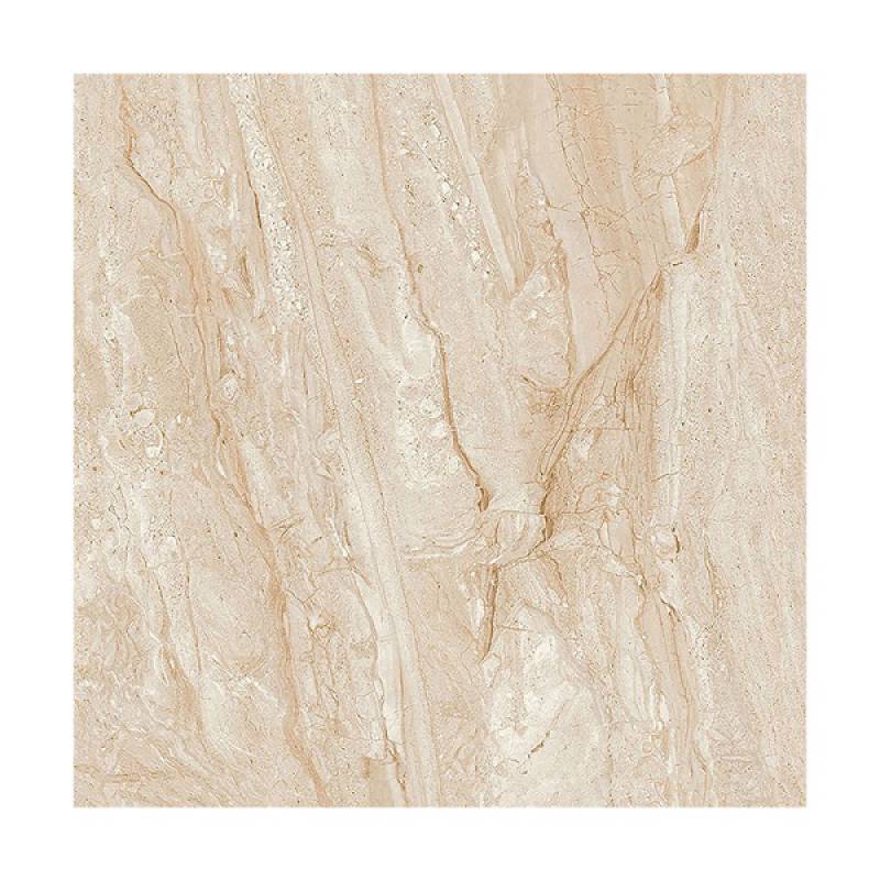 Gạch men bóng lát sàn phòng khách 600x600mm B6067 màu vàng giả đá