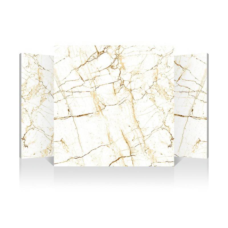 Gạch men lát sàn cao cấp 600x600mm B6104 màu trắng vân đá