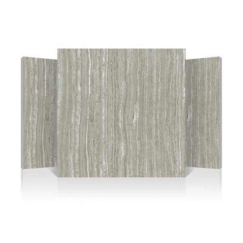 Gạch men bóng lát sàn 600x600mm B6158 màu ghi đá 