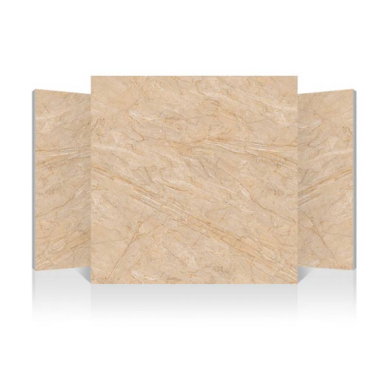 Gạch men bóng lát sàn 600x600mm B6168 màu vàng