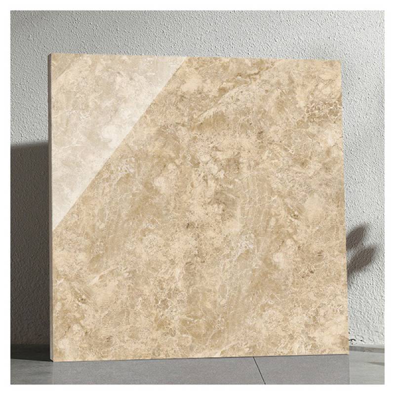 Gạch men lát sàn hiện đại 600x600mm B6002 màu vàng