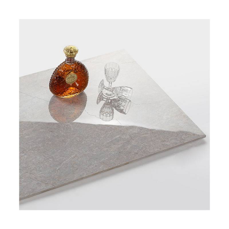 Gạch men bóng lát sàn hiện đại 600x1200mm 612YD056 màu xám 