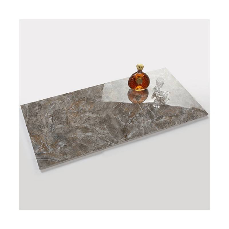 Gạch men bóng lát sàn 600x1200mm 612YD054-6 màu xám vân đá