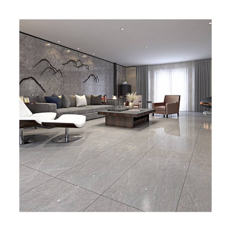 Gạch men bóng lát sàn 600x1200mm 612YD055-6 màu ghi