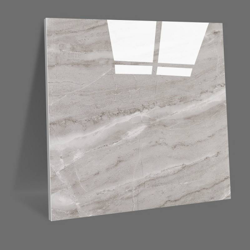 Gạch men bóng lát sàn hiện đại 800x800mm 8297 màu xám