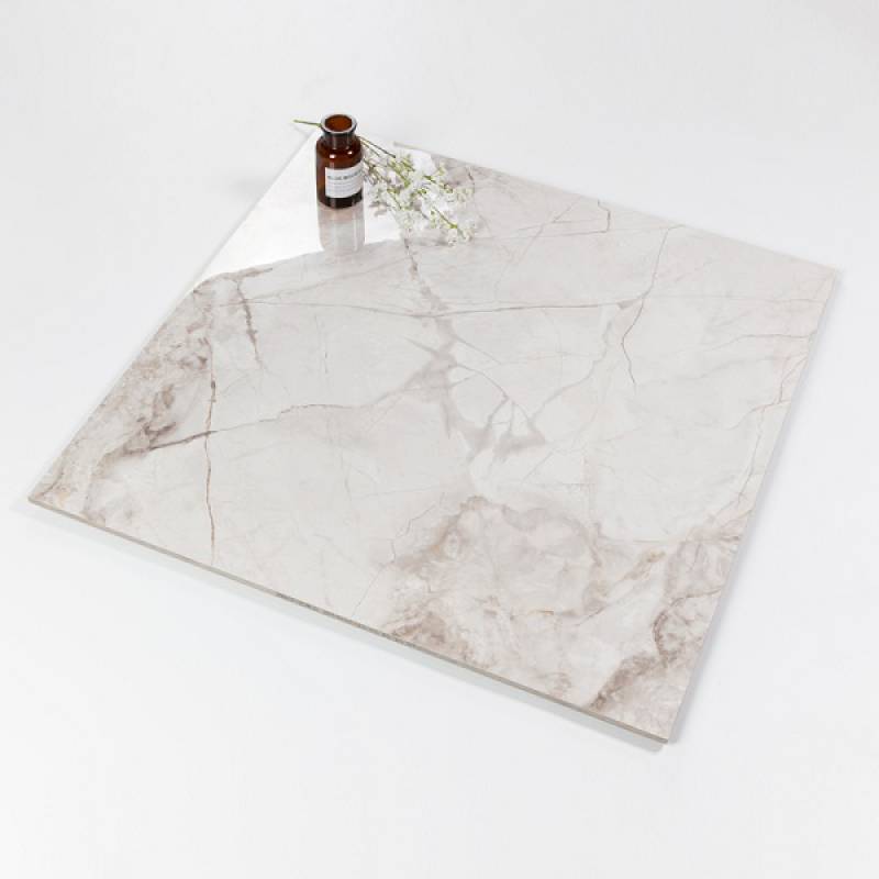 Gạch men lát sàn bề mặt bóng 800x800mm 8920 màu trắng