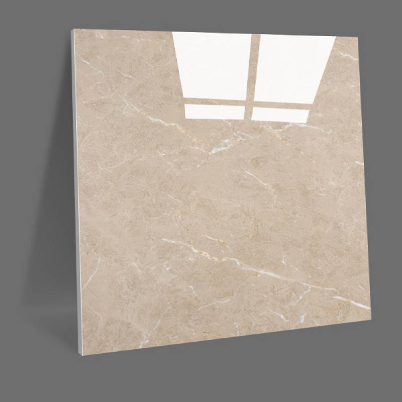 Gạch men lát sàn bề mặt bóng 800x800mm 001C-8968 màu vàng