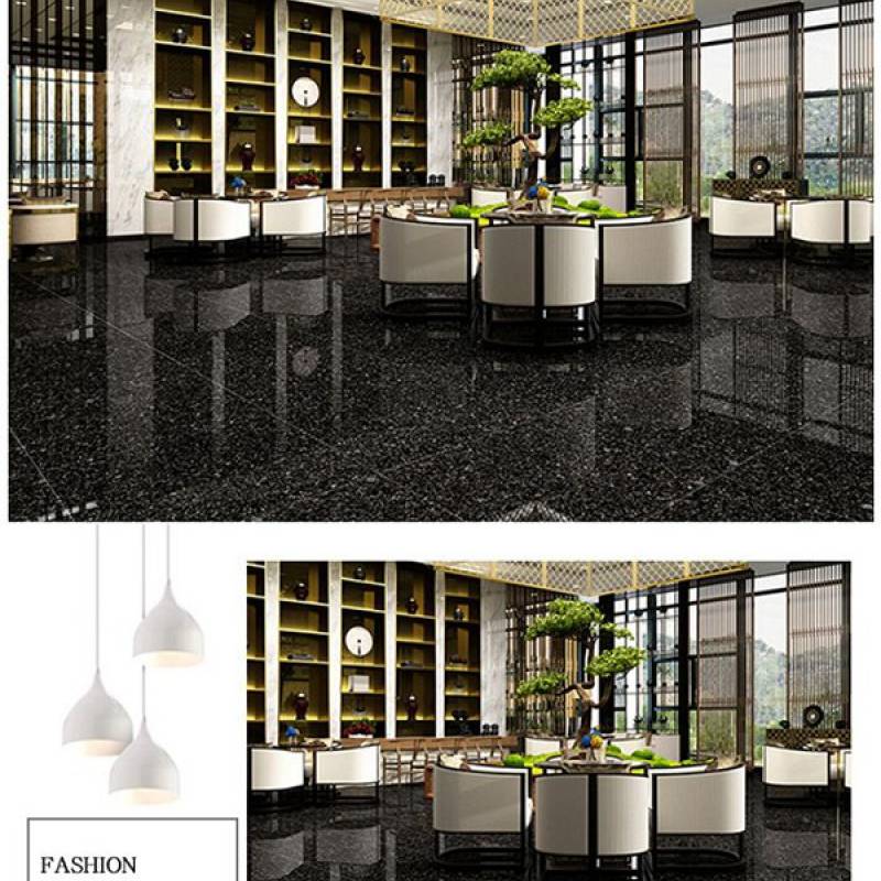 Gạch men bóng lát sàn hiện đại 600x600mm LF6827-6 màu xám 