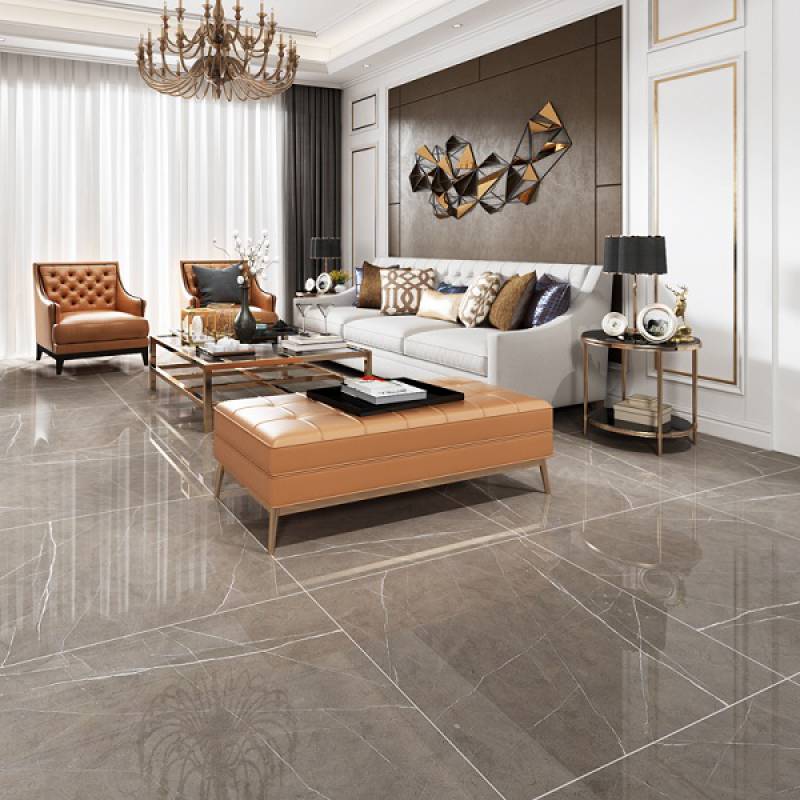 Gạch men lát sàn cao cấp 800x800mm 8287-6 màu xám