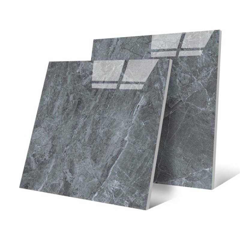 Gạch men lát sàn 600x600mm B6687-1 màu xám đá cẩm thạch