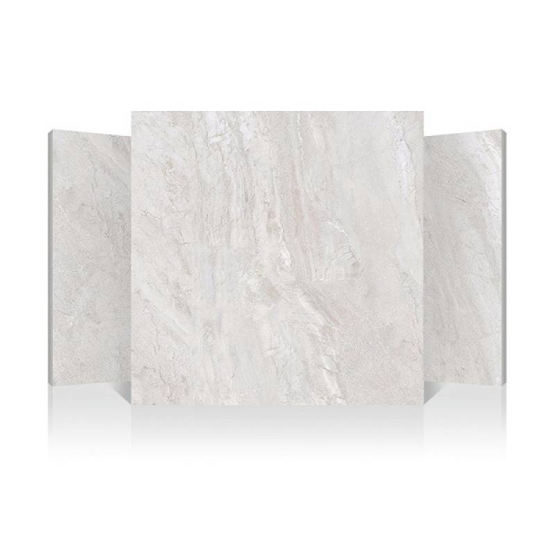 Gạch men lát sàn cao cấp 600x600mm B6688-1 màu trắng 