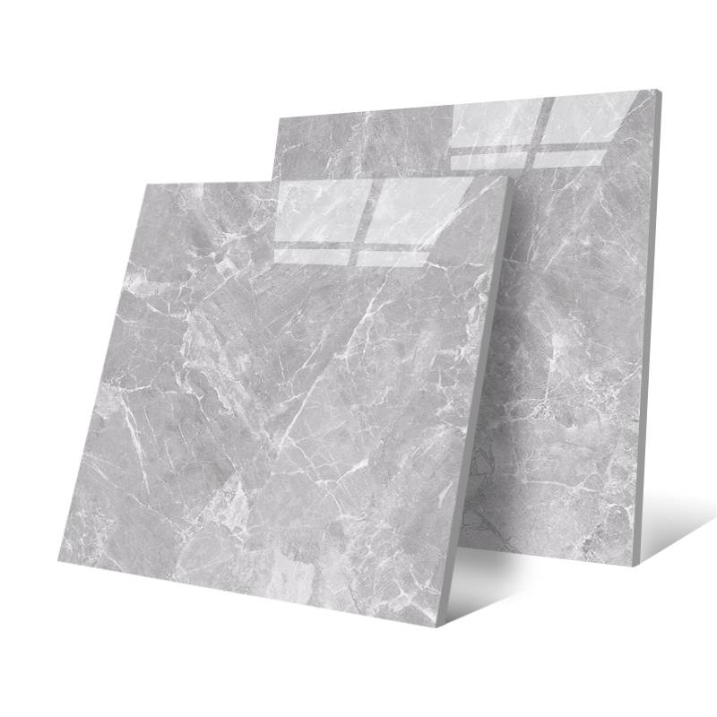 Gạch men lát sàn hiện đại 600x600mm B6686-1 màu xám