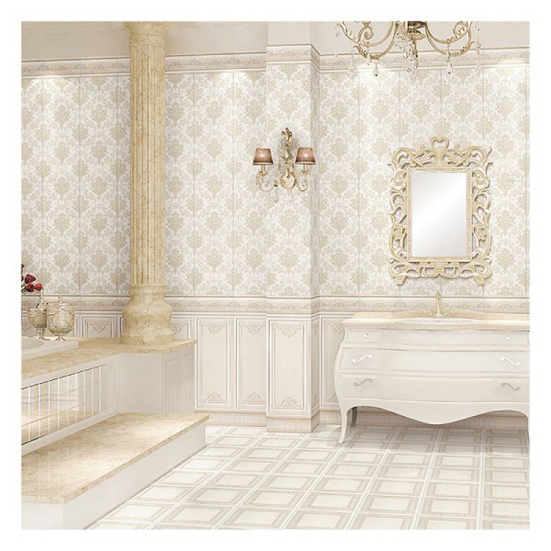 Gạch men ốp lát phòng tắm phong cách châu âu 300x800m AS86007 màu cam