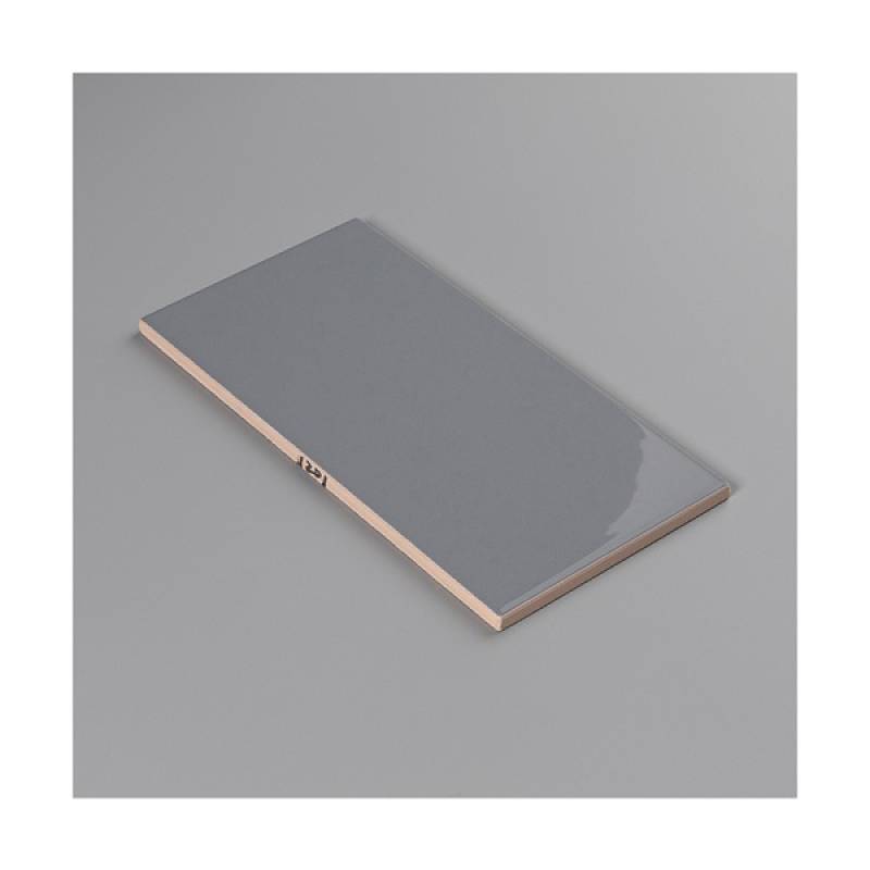 Gạch thẻ trang trí phòng tắm và nhà bếp 100x200mm 1201 màu xám