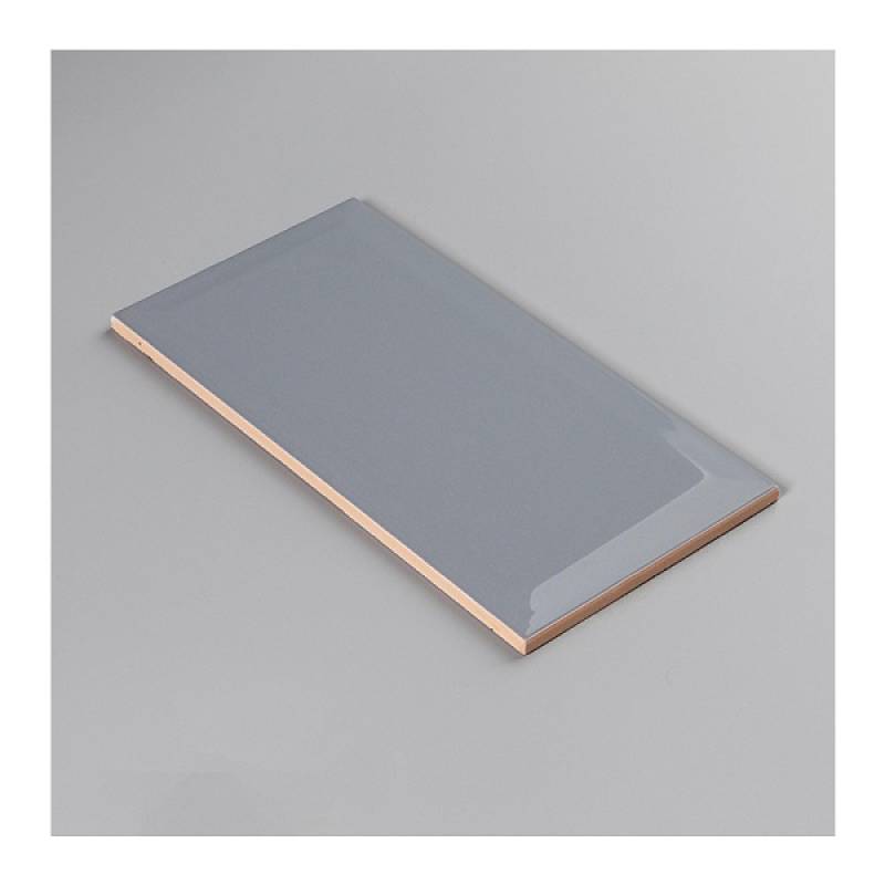 Gạch thẻ trang trí phòng tắm và nhà bếp 100x200mm 1201B màu ghi 