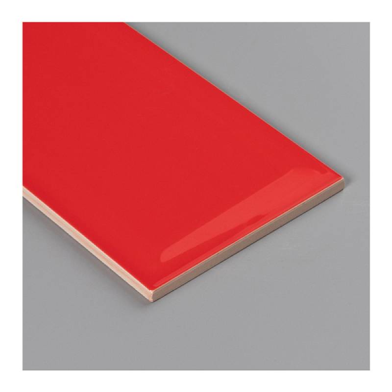 Gạch thẻ trang trí phòng tắm và nhà bếp 100x200mm 1203B màu đỏ 