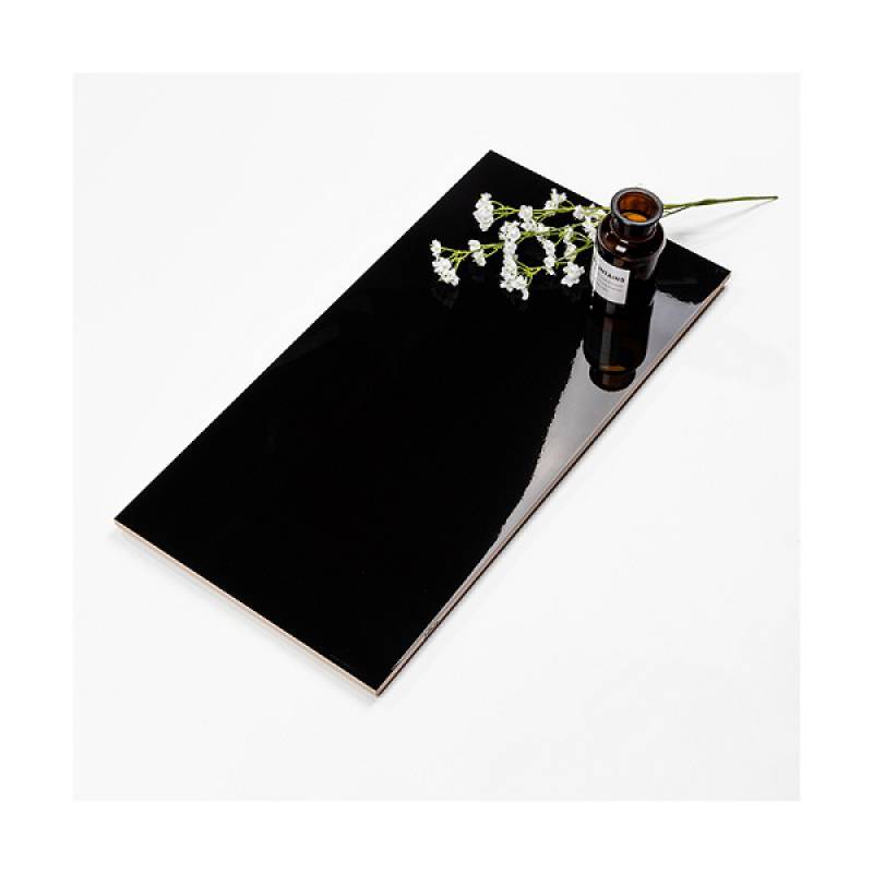 Gạch thẻ ốp tường trang trí 300x600mm 36010 màu đen
