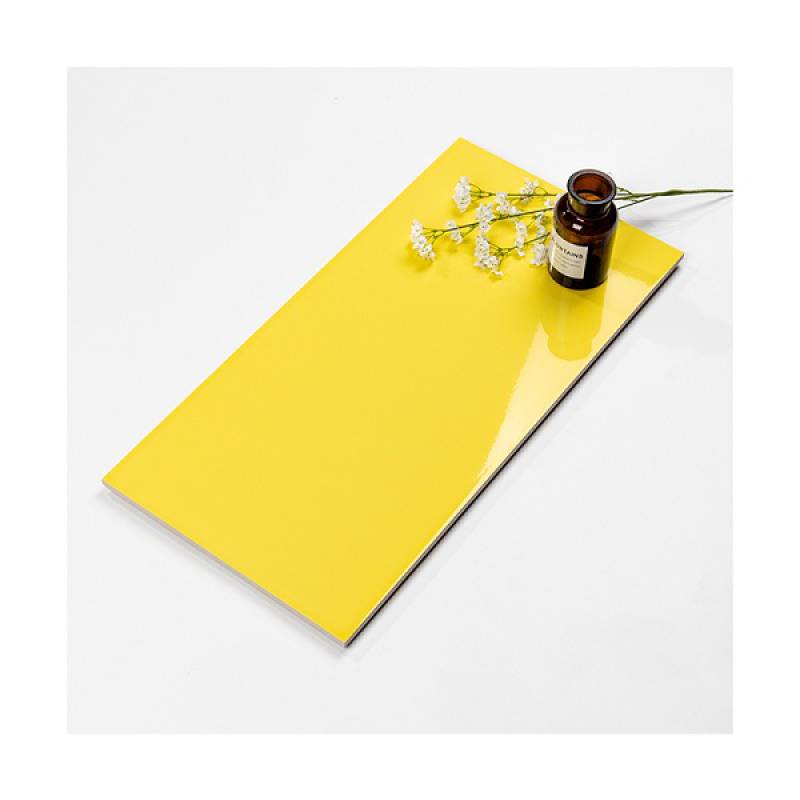 Gạch thẻ ốp tường trang trí 300x600mm 36040 màu vàng 