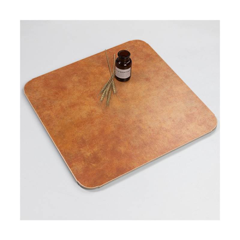 Gạch lát nền bo góc 500x500mm 6D55008 màu nâu 