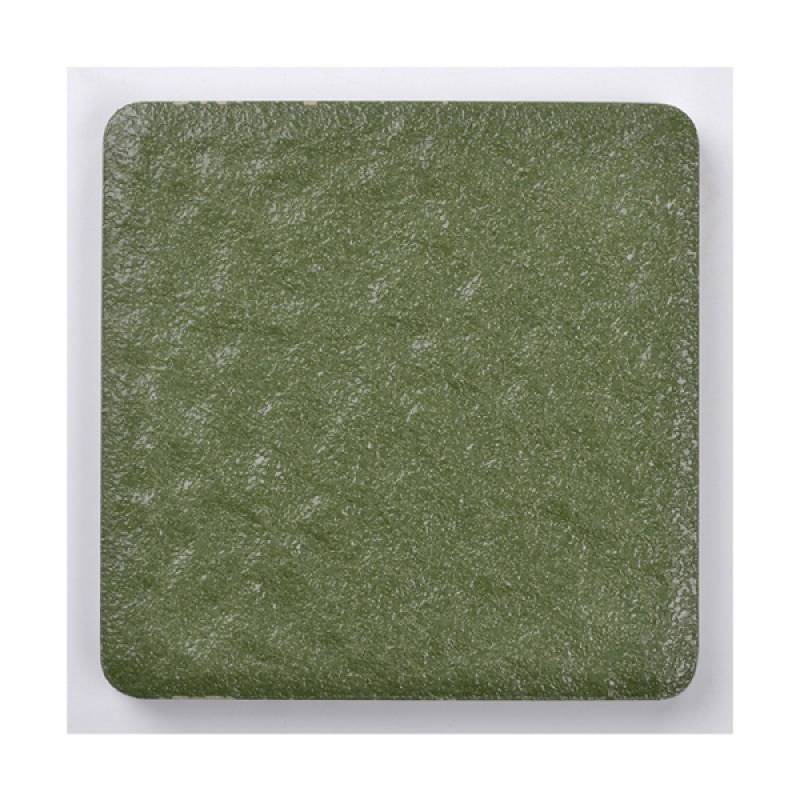 Gạch thẻ trang trí bo góc 108x108mm AE406 màu xanh lá cây