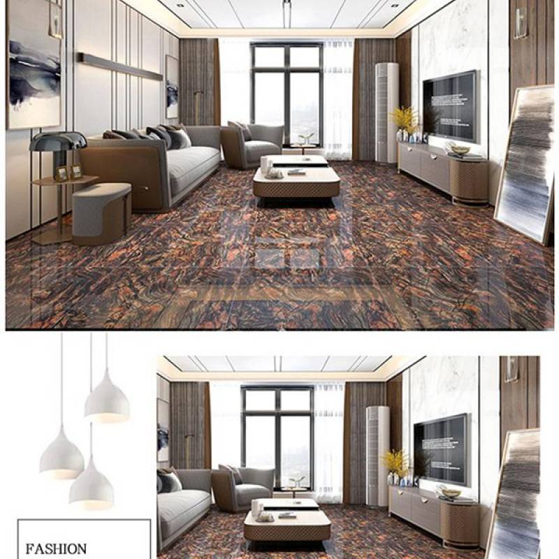 Gạch men vân đá lát sàn cao cấp 600x600mm LF6811 