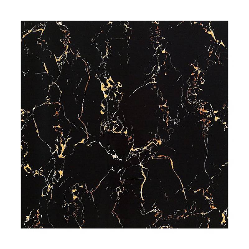 Gạch men bóng lát sàn hiện đại 800x800mm LF8701 màu đen