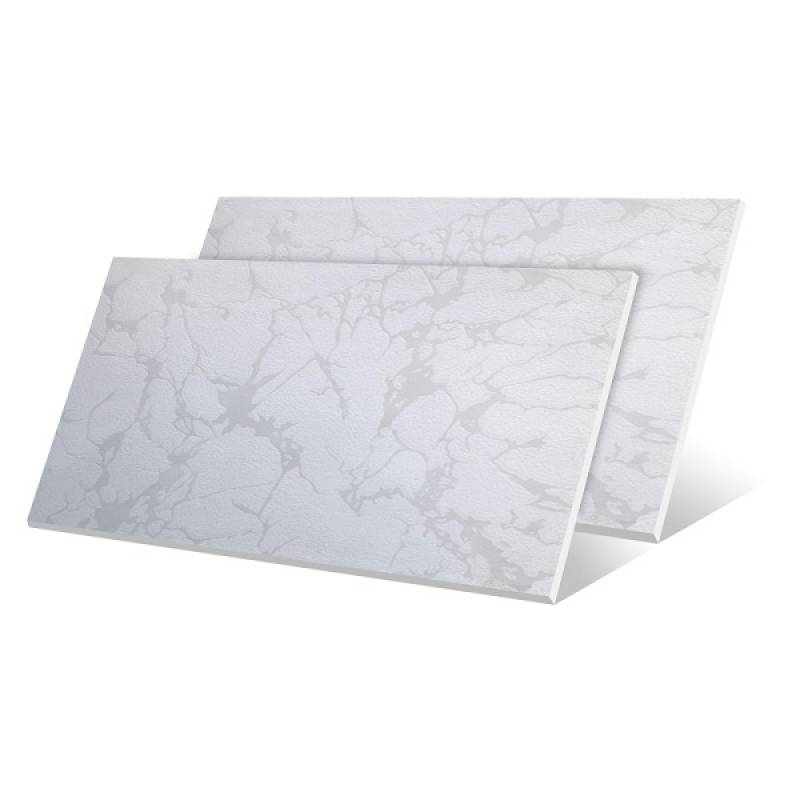 Gạch men ốp tường 3D 200x300mm 23015D màu trắng 