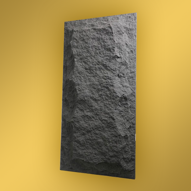 Đá siêu nhẹ đen ghi vân dày 120x60cm D11612