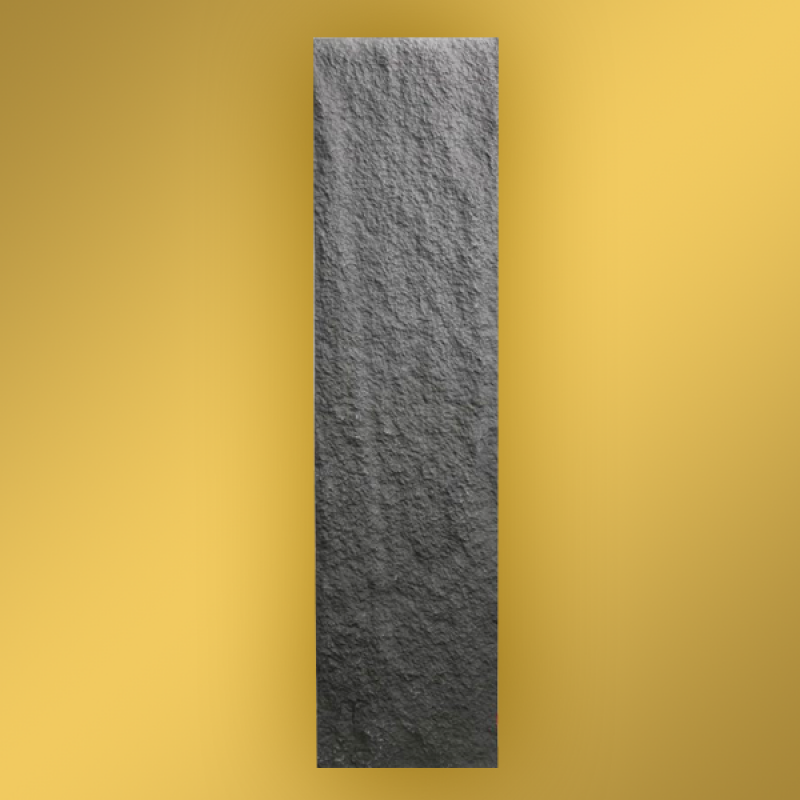 Đá siêu nhẹ màu đen vân thấp 120x30cm D6312