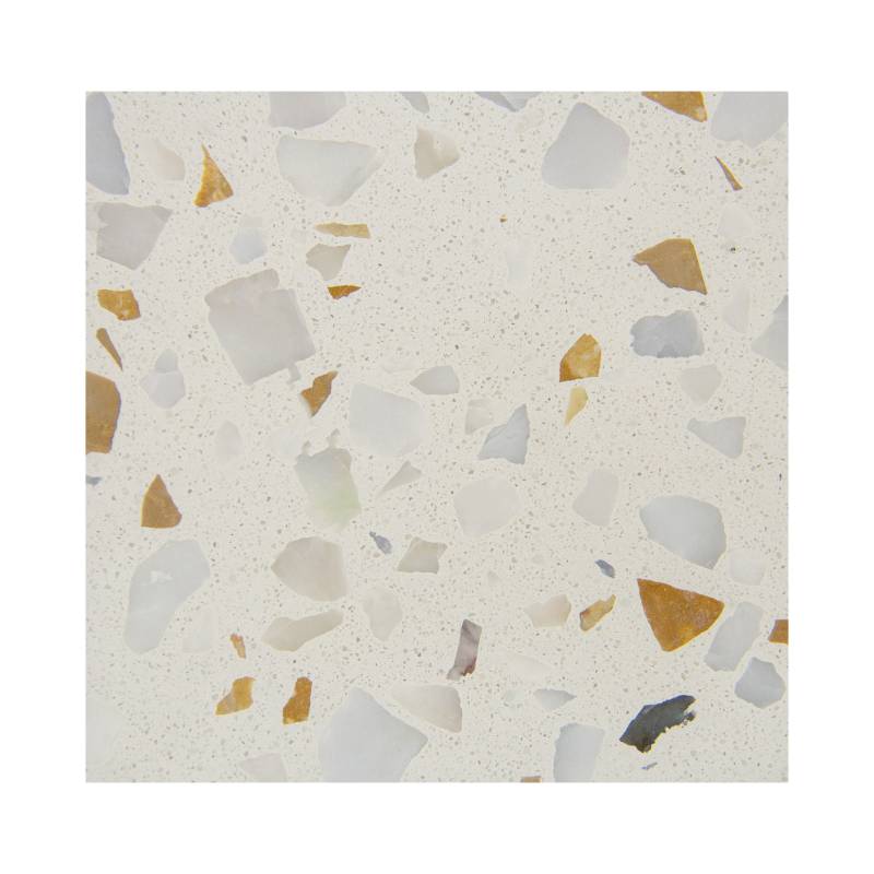 Gạch ốp lát Terrazzo nhập khẩu kt 600*600mm màu trắng JX1214
