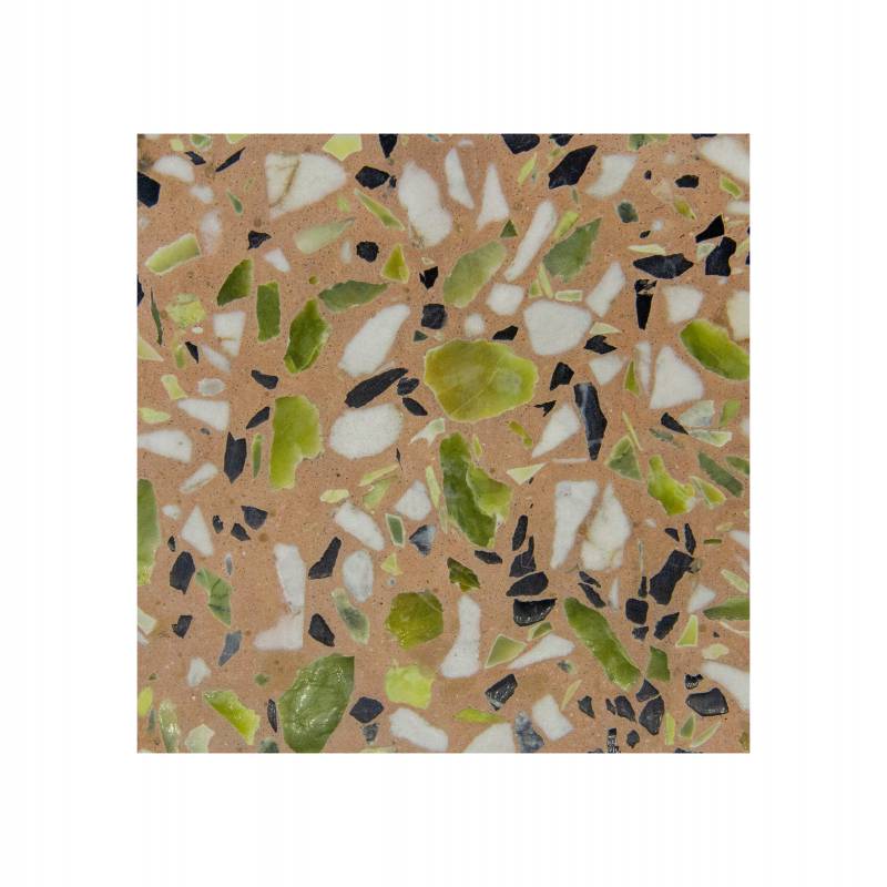 Gạch ốp lát Terrazzo nhập khẩu kt 600*600mm màu sắc hỗn hợp JC0860