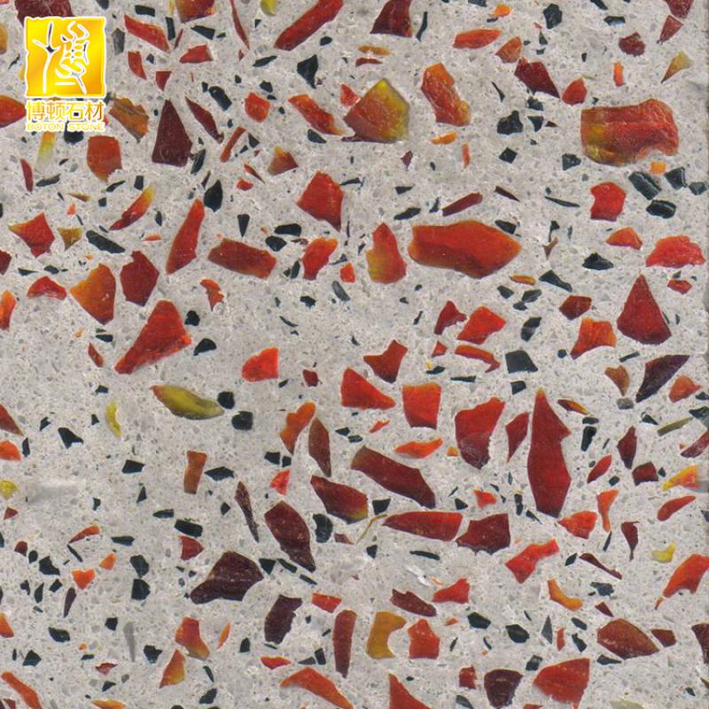 Gạch ốp lát Terrazzo nhập khẩu kt 600*600mm màu sắc hỗn hợp BTT015