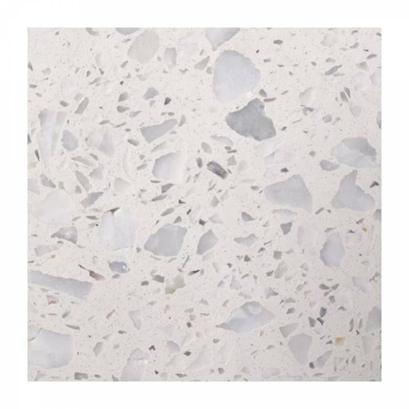 Gạch ốp lát Terrazzo nhập khẩu kt 600*600mm màu trắng JX145