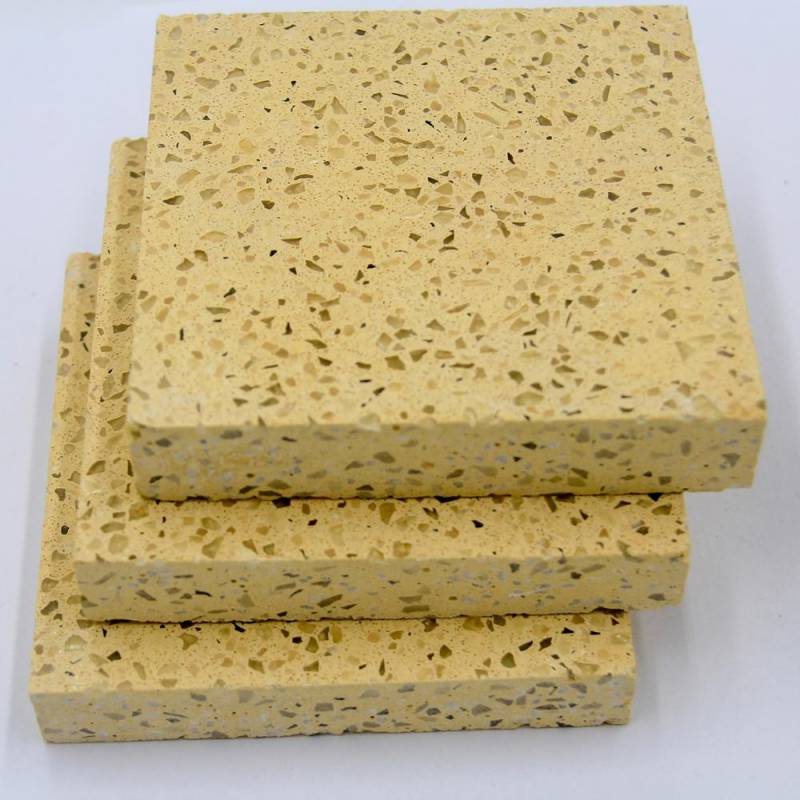 Gạch ốp lát Terrazzo nhập khẩu kt 600*600mm màu vàng JC0874