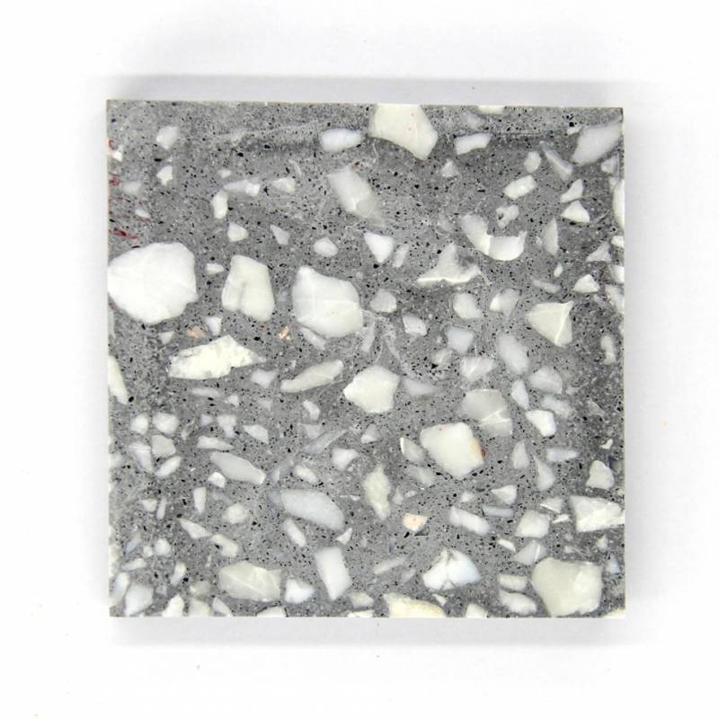 Gạch ốp lát Terrazzo nhập khẩu kt 600*600mm màu xám 1418