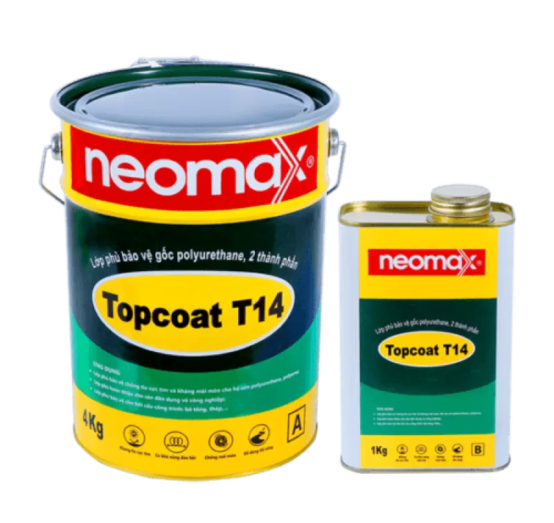 Neomax Topcoat T14 – Lớp phủ bảo vệ gốc Polyurethane 2 thành phần
