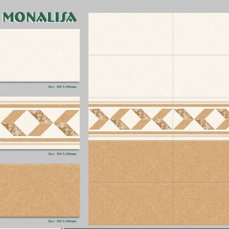Gạch ốp tường phòng tắm Monalisa 300x600mm Mona36101112