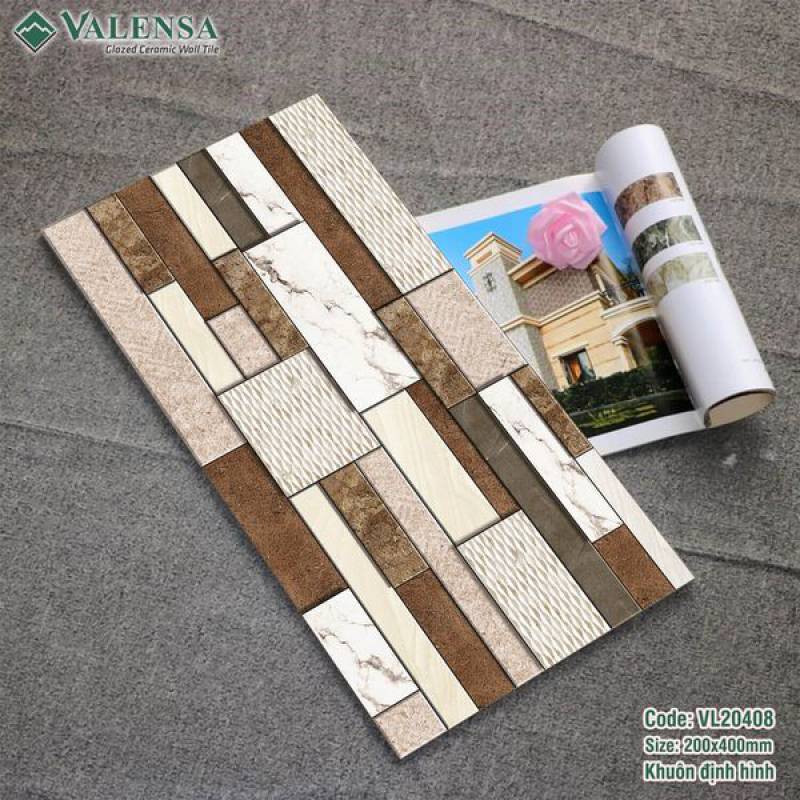 Gạch ốp tường trang trí Valensa 200x400mm VL20408