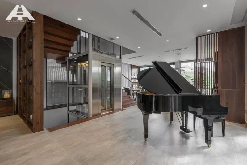 TOP 10 thang máy kính gia đình sang trọng - Kích thước, báo giá