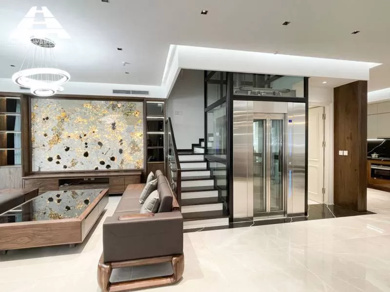 Ưu điểm của thang máy khung nhôm hợp kim kính