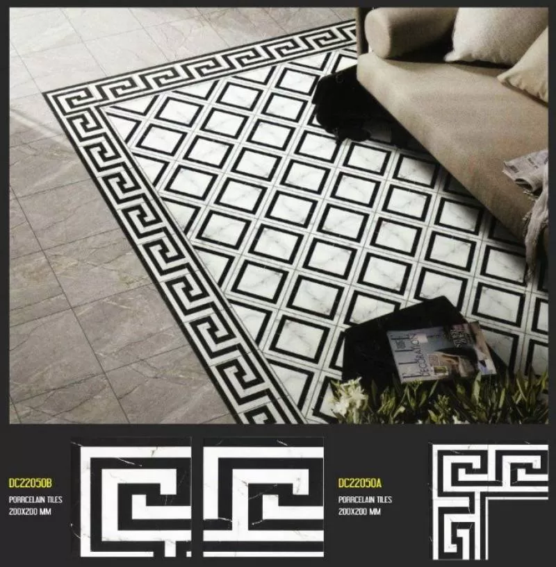 Gạch bông men 20x20 (cm) NPGBM007 
