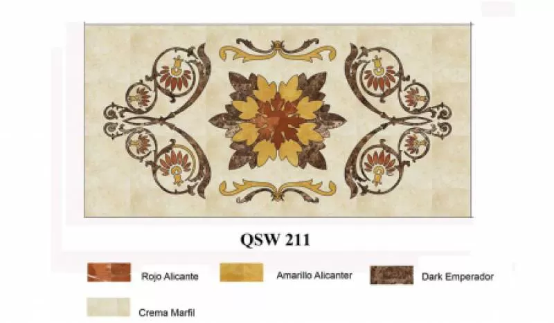 Đá hoa văn QSW 211 - đá hoa cương sài gòn, công ty đầu tư bách thịnh