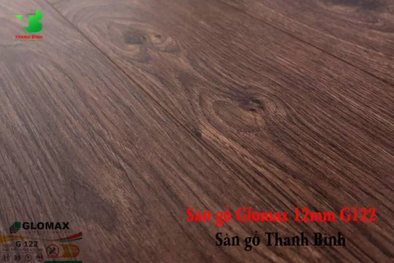Sàn gỗ Việt Nam Glomax 12mm G122