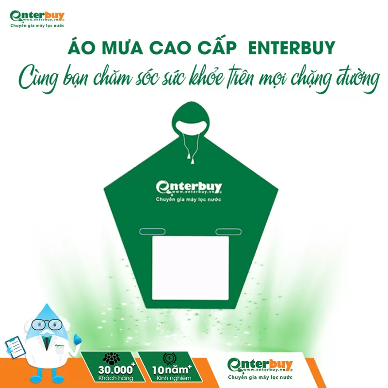 Áo mưa cánh dơi Enterbuy