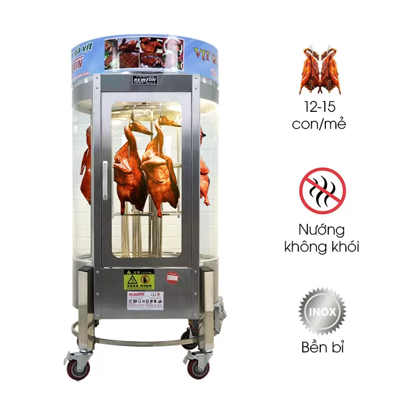 Lò quay gà vịt dùng điện 680