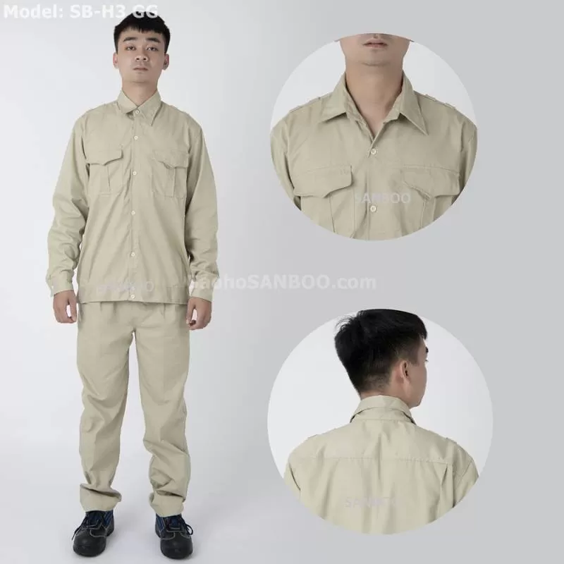 Quần áo bảo hộ kaki – SB H3 GG