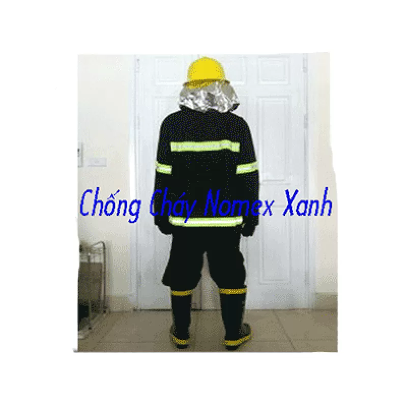 Quần áo chống cháy Nomex Xanh QACN-18086 
