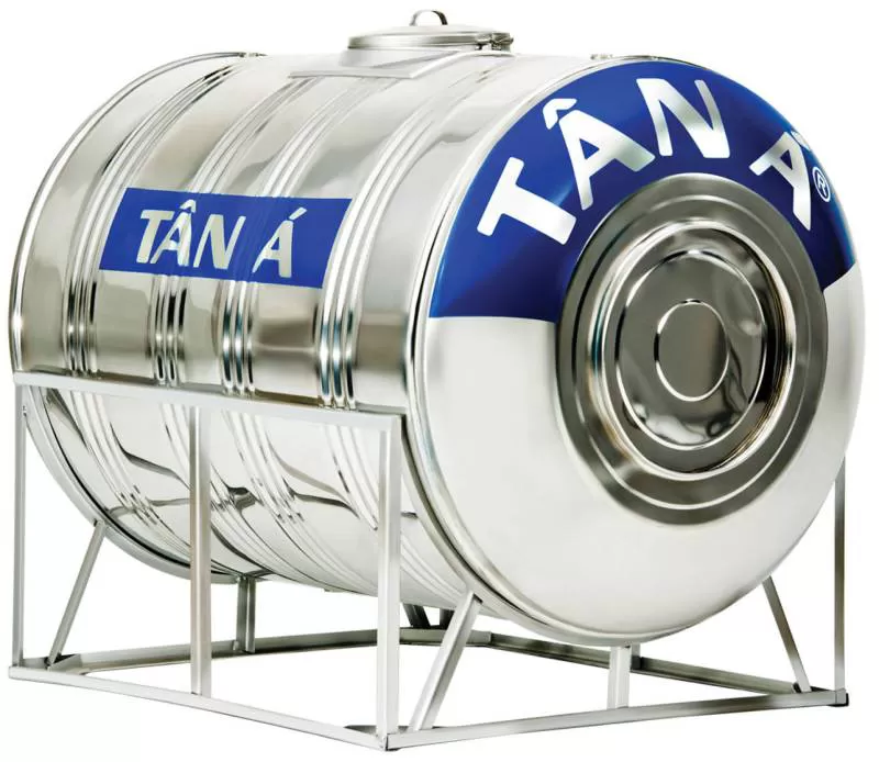 Bồn nước inox Tân Á 2000L ngang